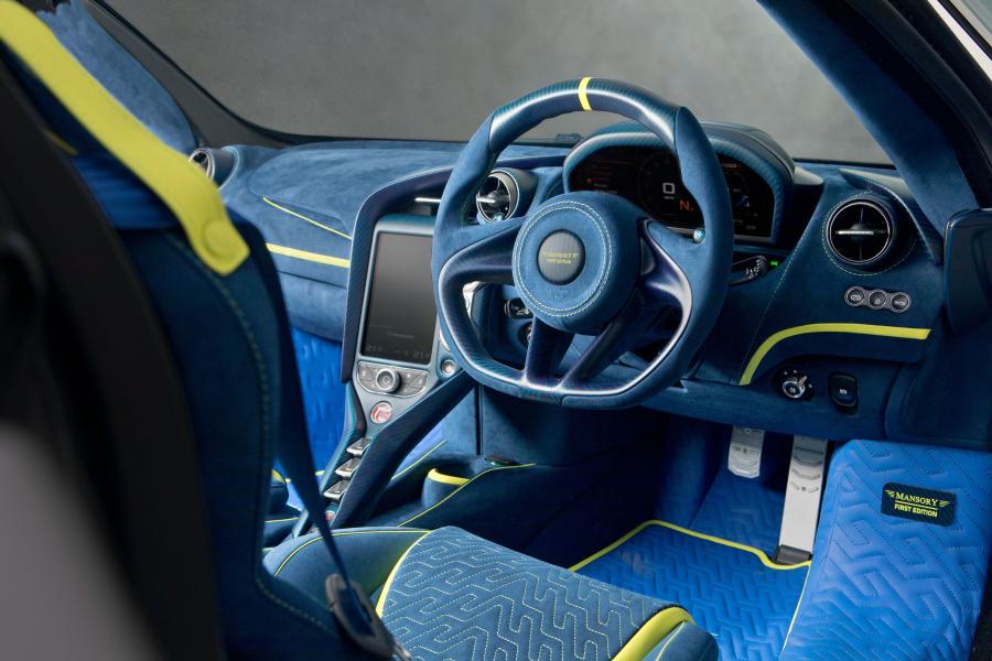 Интерьер McLaren 720S First Edition by Mansory 2018 года  (UK) (фото 6 из 40)